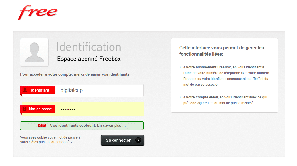 Héberger un site chez free
