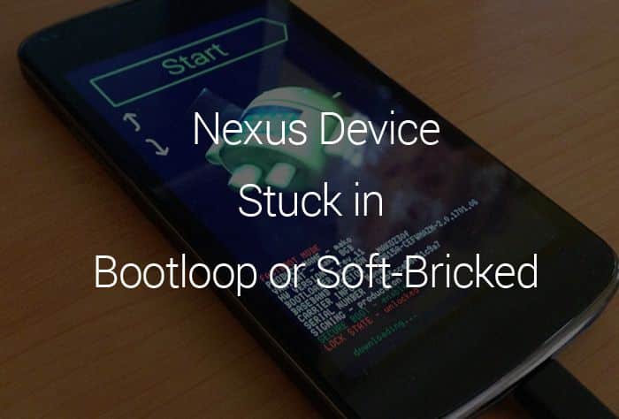 Flasher un Nexus 5x